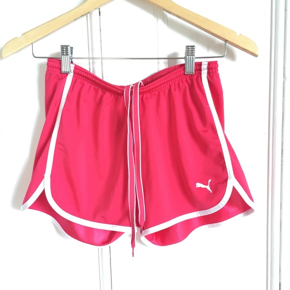 Puma Retro Style Track Shorts Hot Pink S - Picture 1 of 8